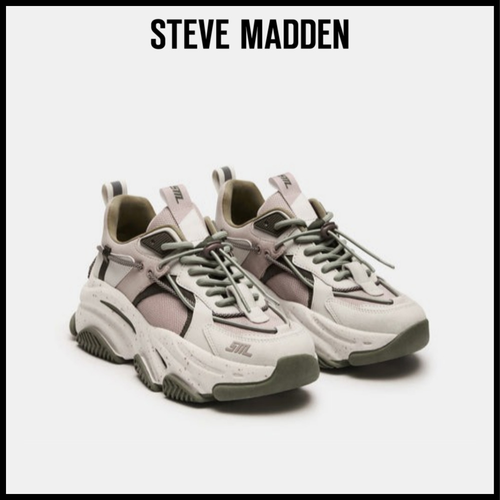 ★Steve Madden★新作★大人気★VARSITY BONE MULTI★スニーカー
