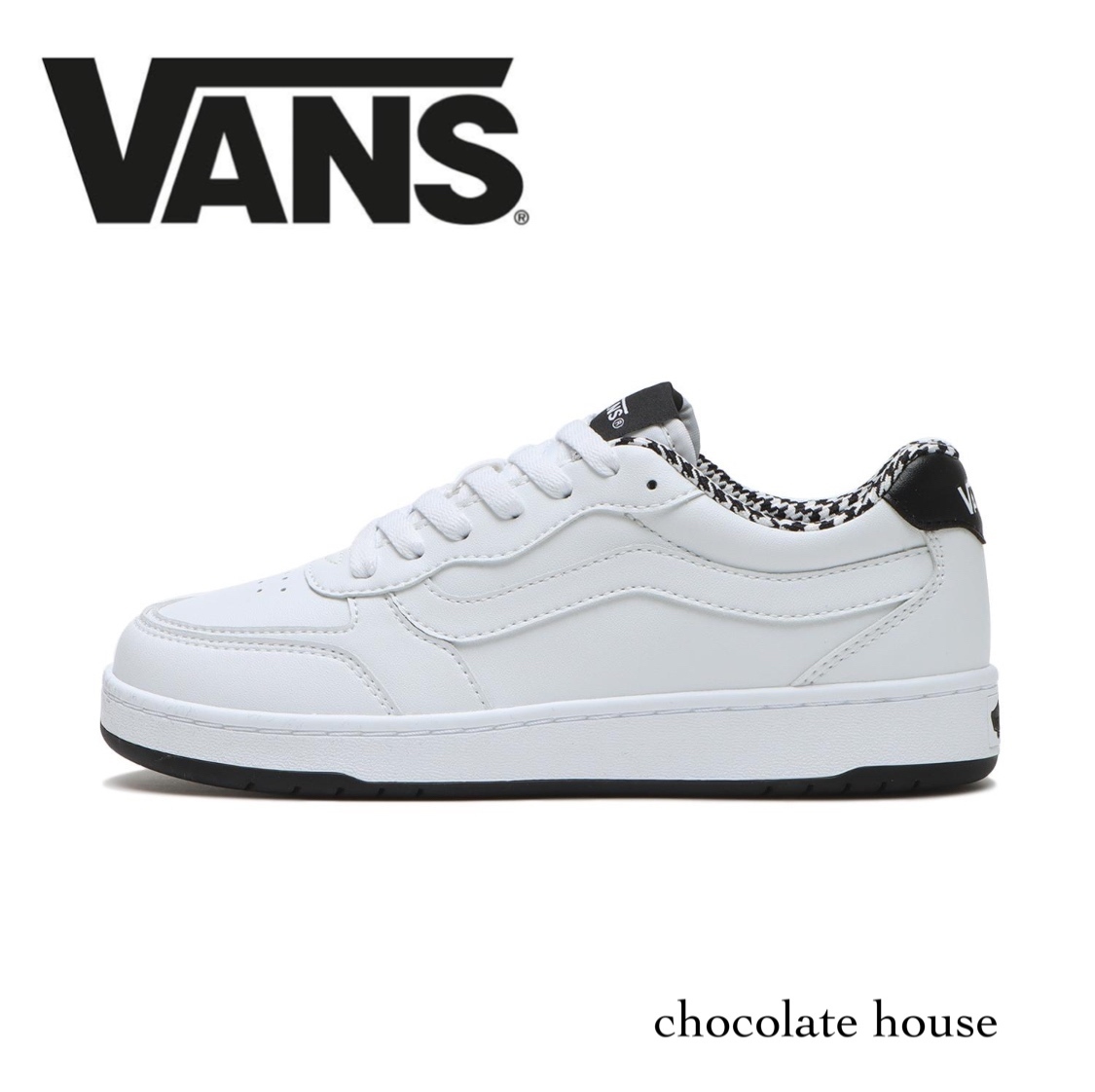 ◆VANS◆ヴァンズ BRAVO ブラボー V2740 HT WHITE/BLACK