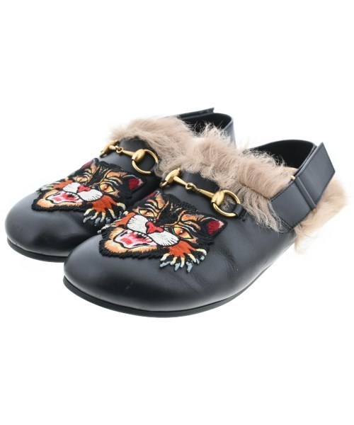 GUCCI グッチ サンダル 黒 -27cm 4103624L0130