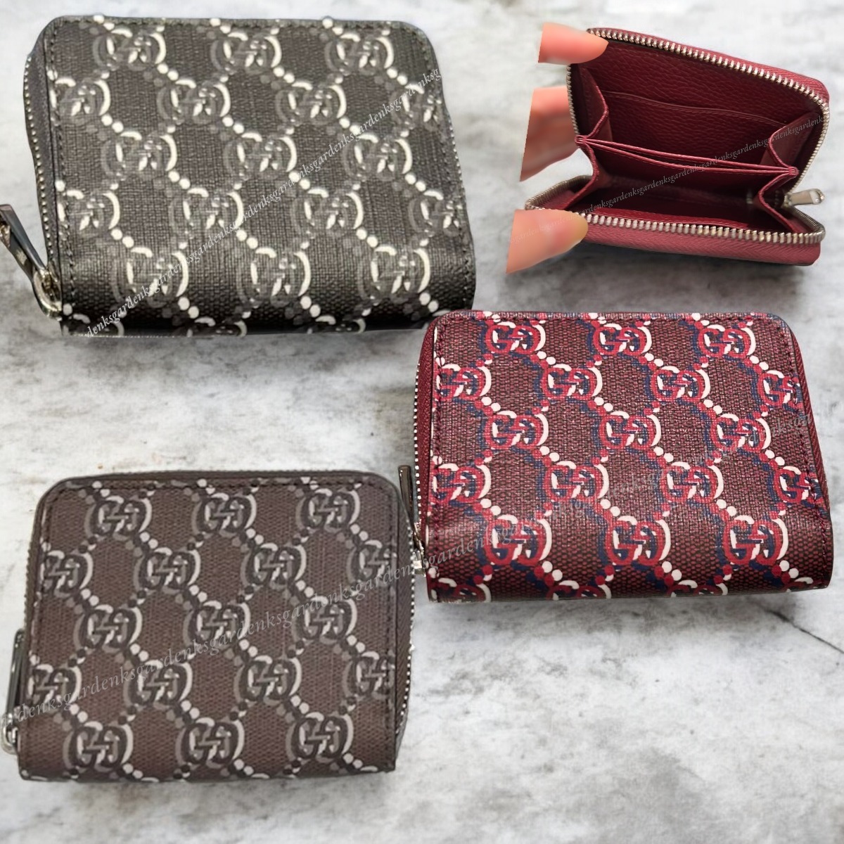 希少！すぐ届く！GUCCI GG ジップアラウンドウォレット