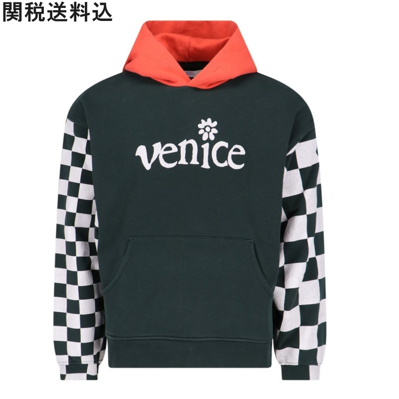 【ERL】Venice チェック パーカー 長袖（関税送料込）