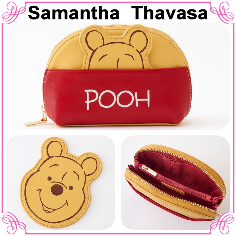 大人気!! Samantha Thavasa『くまのプーさん』コラボ ポーチ