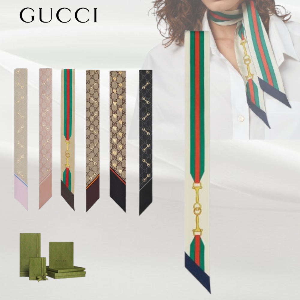 【GUCCI】シルク ネックボウ