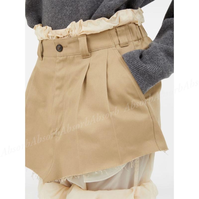 24AW NEW】Maison Margiela/ レイヤード ショーツ / Beige