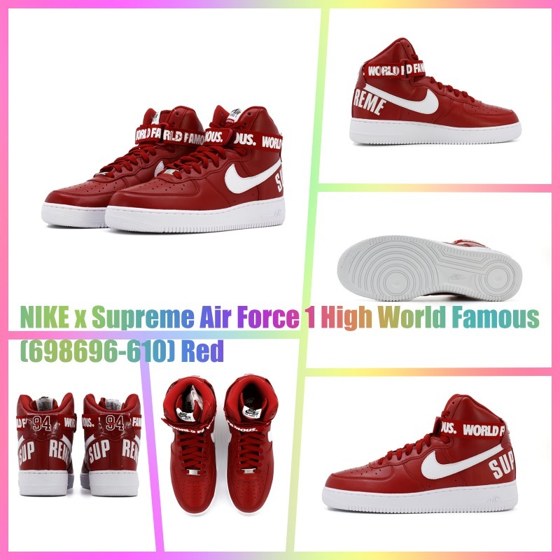 ★ナイキ★Air Force 1 High World Famous SP★Red