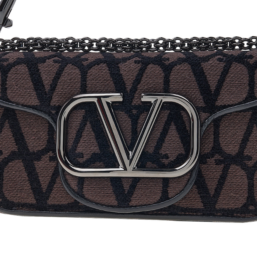 《VALENTINO》 V ロゴ アイコノグラフィ ショルダーバッグ