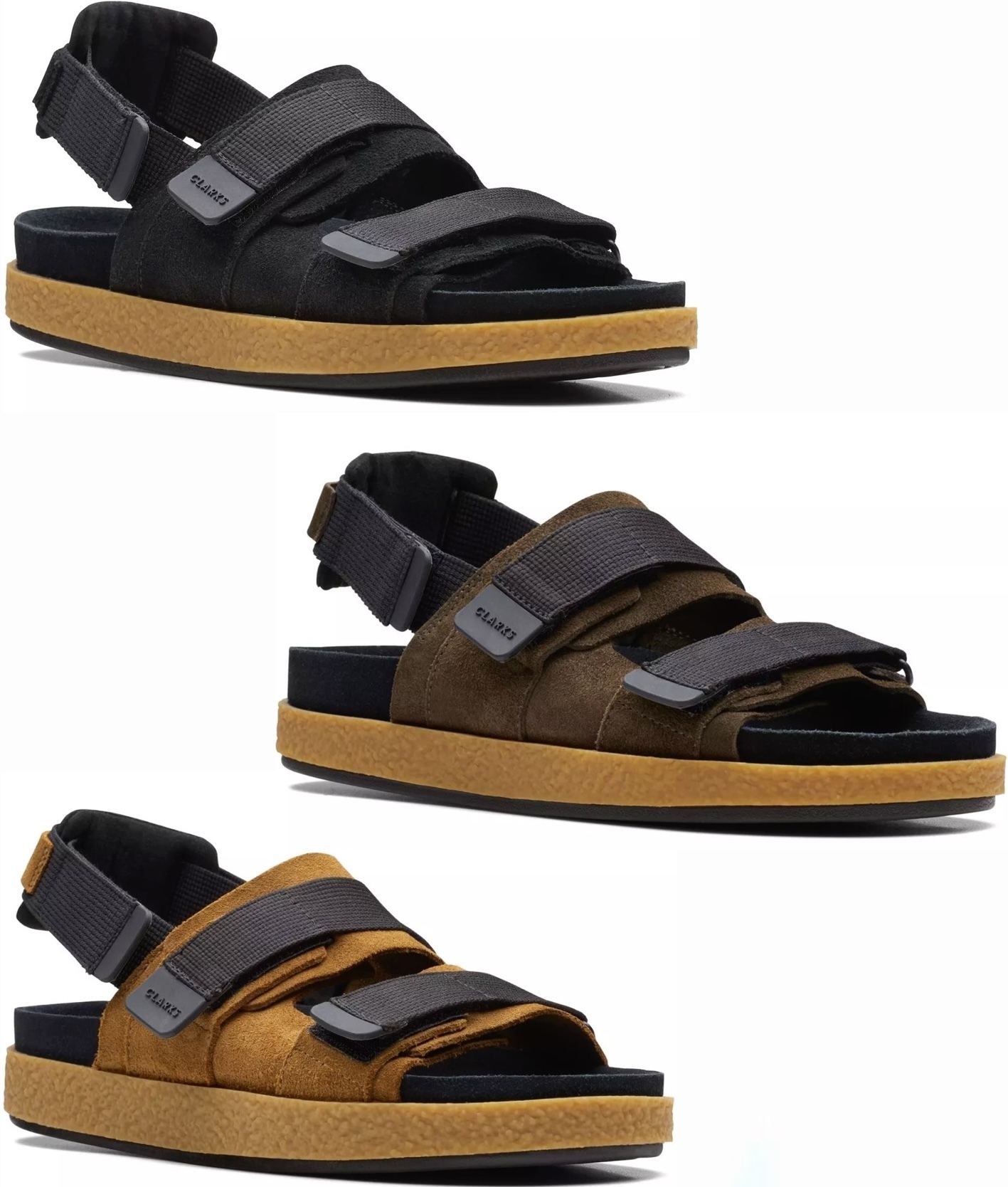 CLARKS オリジナルズ ベルクロ サンダル トレック ビーサン