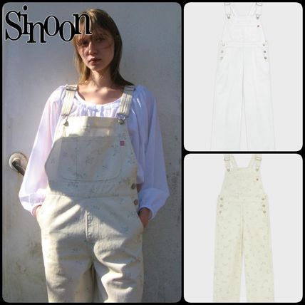 オールインワン・サロペット [SINOON] COTTON SOFT JUMPSUIT sinoon(シヌーン) オールインワン・サロペット(レディース
