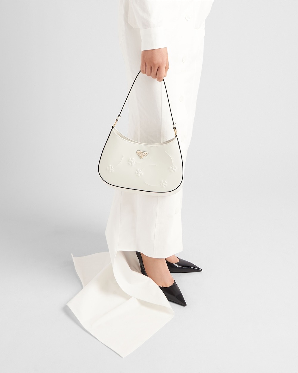 ショルダーバッグ・ポシェット PRADA | Runway Prada Cleo brushed leather shoulder bag