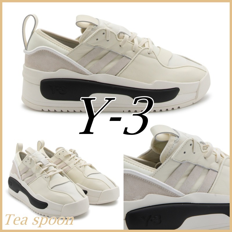Y-3 Adidas◆Rivalry レザー ロゴ スニーカー 送料関税込