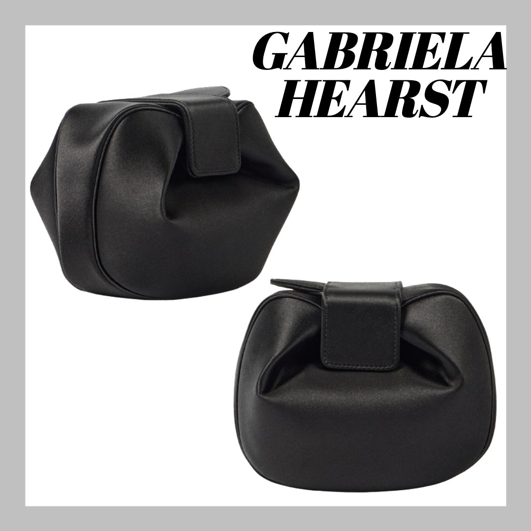 【GABRIELA HEARST】ソフト デミ サテン クラッチ
