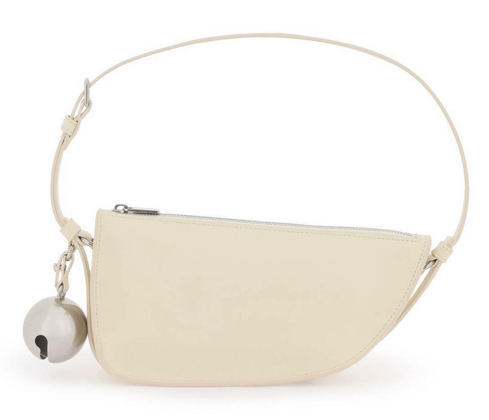 ショルダーバッグ BURBERRY SHIELD MINI LEATHER SHOULDER BAG