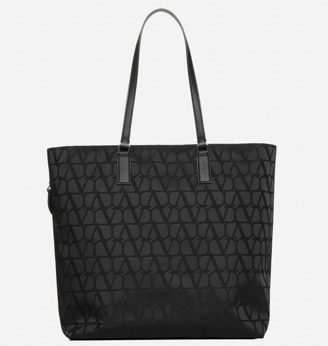 ショルダーバッグ VALENTINO GARAVANI TOILE ICONOGRAPHE SHOPPING BAG