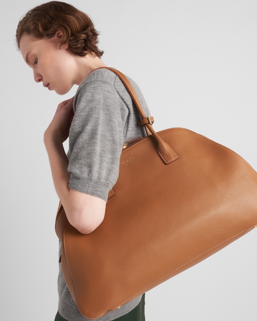 トートバッグ PRADA | Large leather tote bag 1BG506_2CYS_F03BH_V_OOO