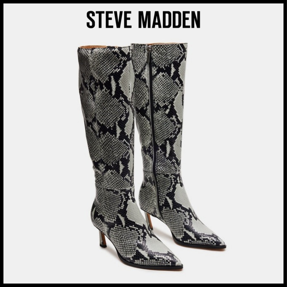 ★Steve Madden★新作★大人気★LUCID SNAKE★ブーツ