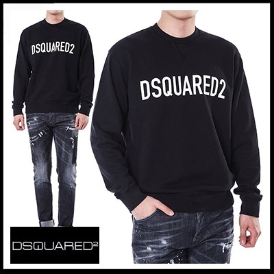 (ディースクエアード)DSQUARED2 ロゴ スウェットシャツ 74GU0663