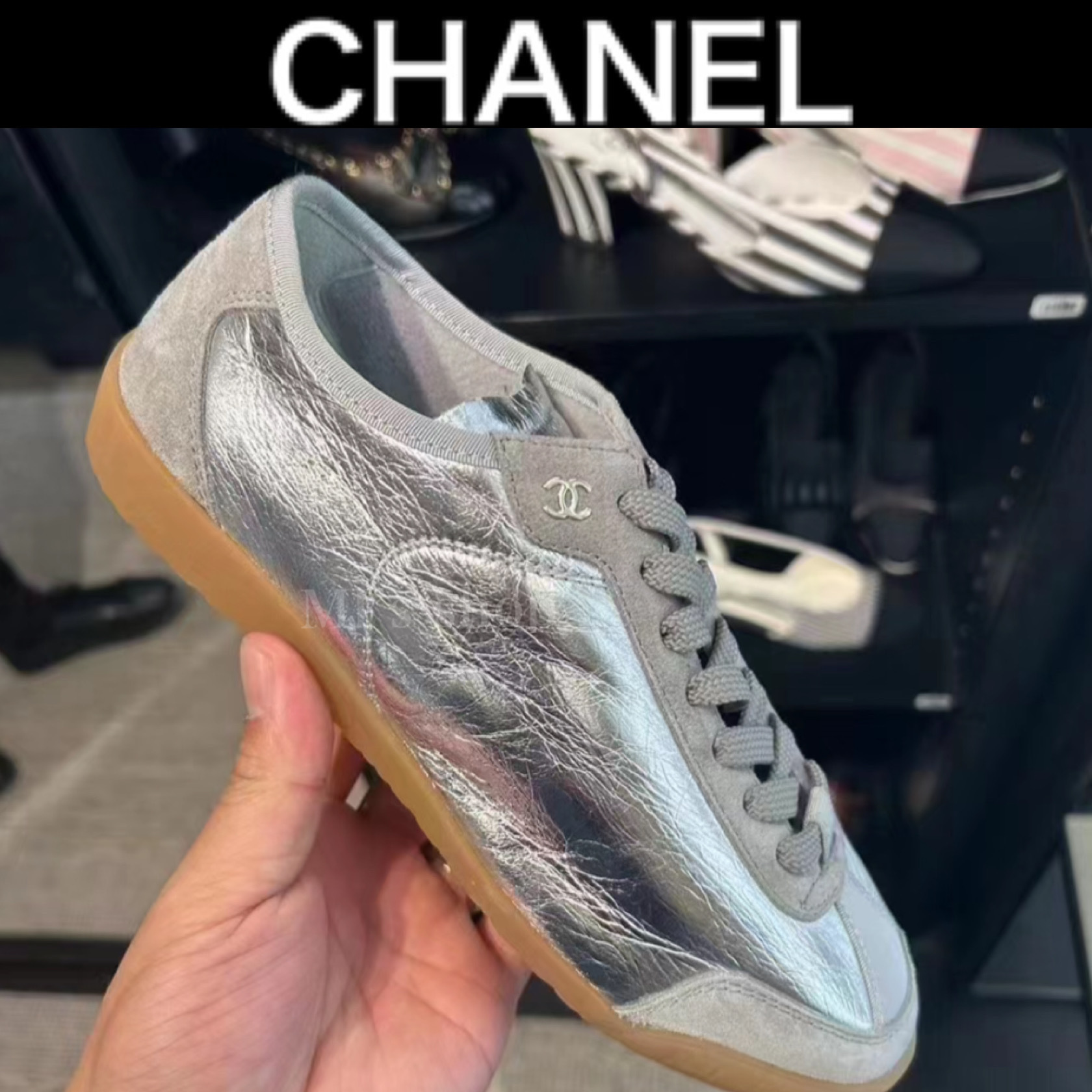 【24B/足元も華やか】CHANEL スニーカー