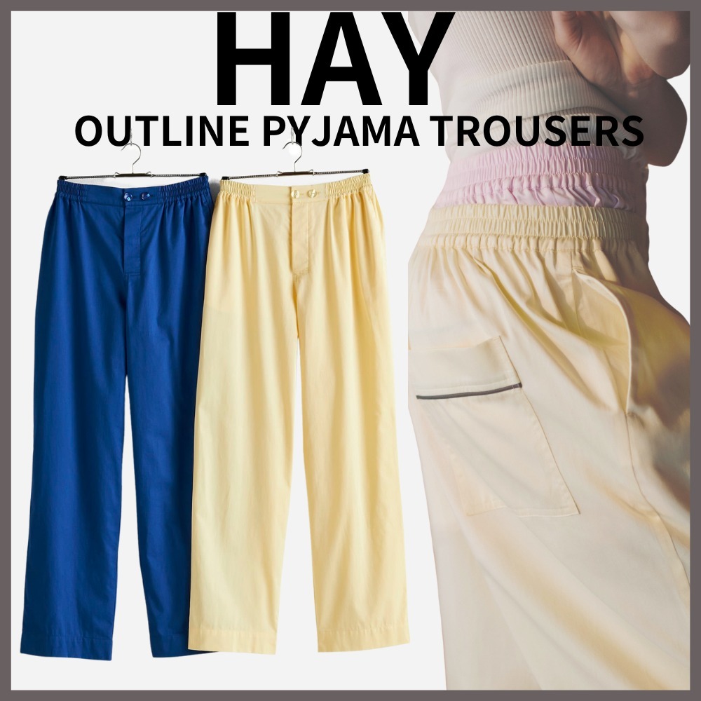 【HAY】OUTLINE PYJAMA TROUSERS 長ズボン 組み合わせ自由