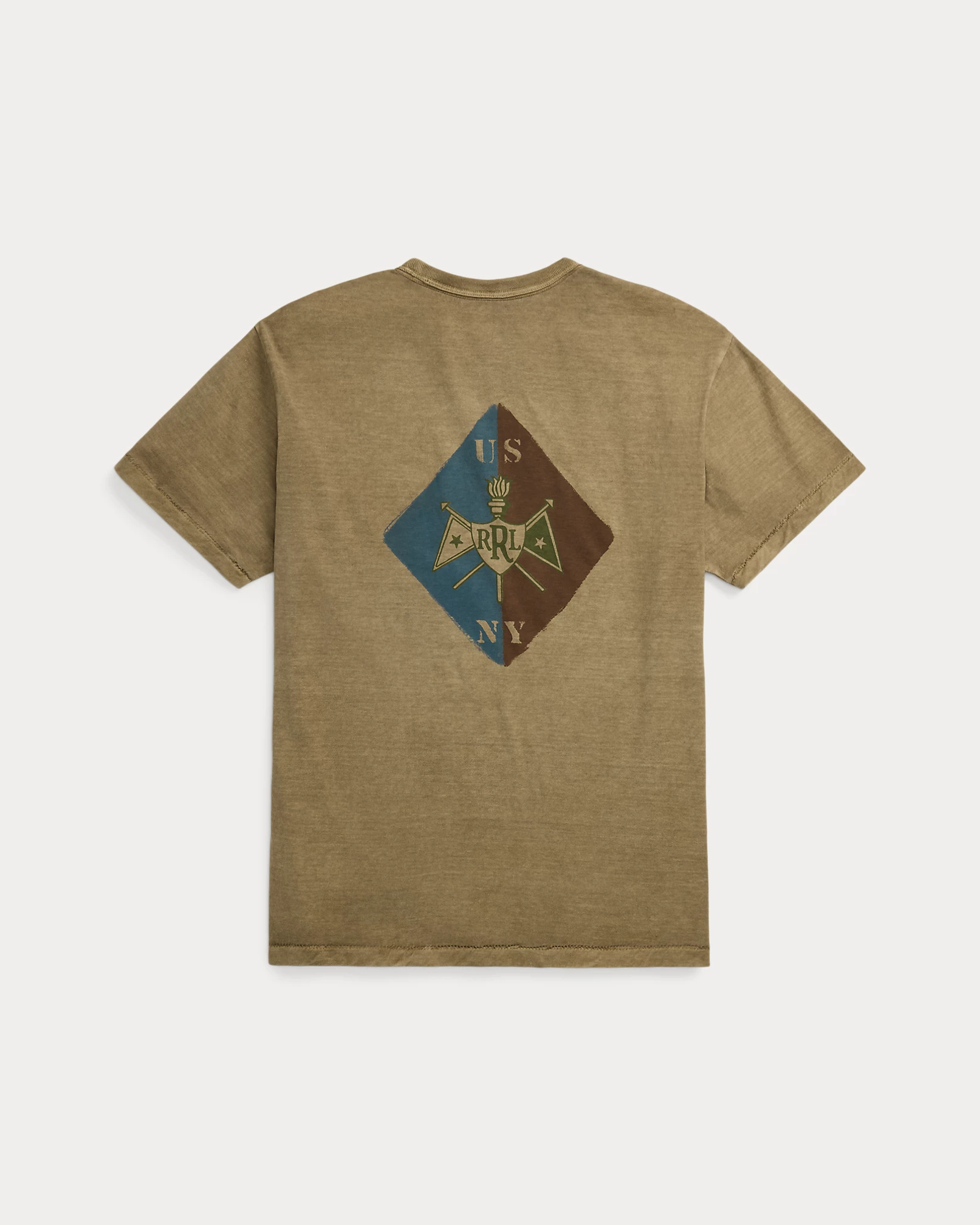 ヴィンテージ風【RRL】グラフィックTシャツ グラフィック BIGロゴ Tシャツ【RRL】ヴィンテージ風 かっこいい