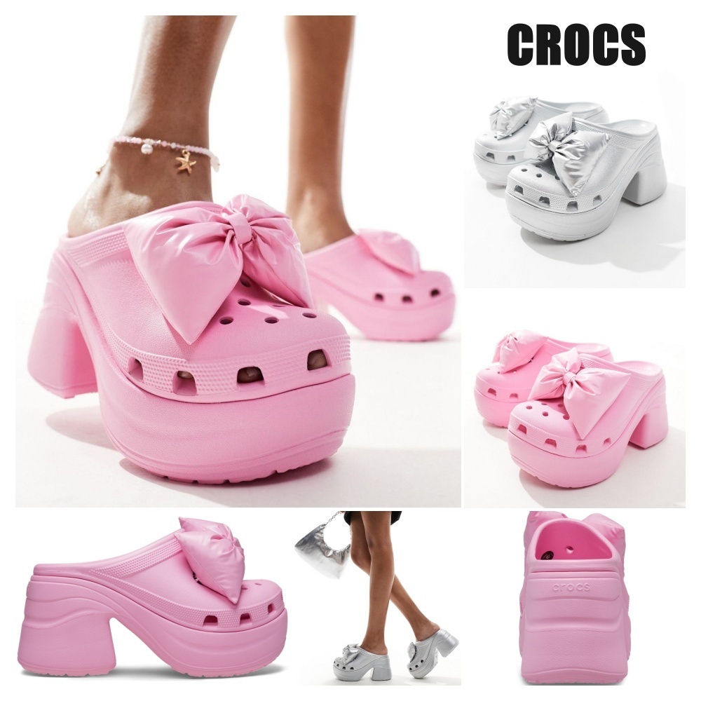 【CROCS】SIREN BOW CLOG SANDAL W ★大人気