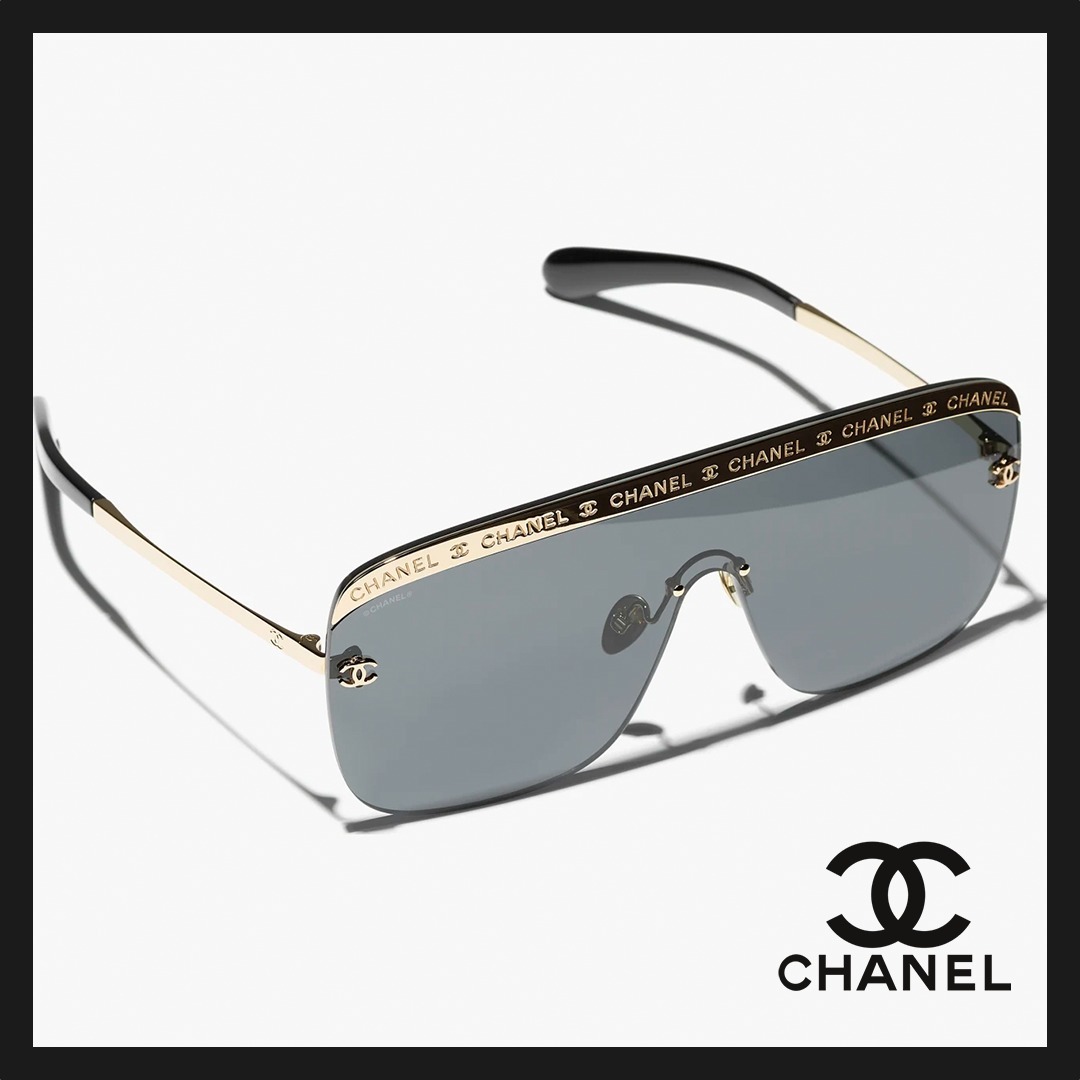 【CHANEL】シールド サングラス【アイウエア】