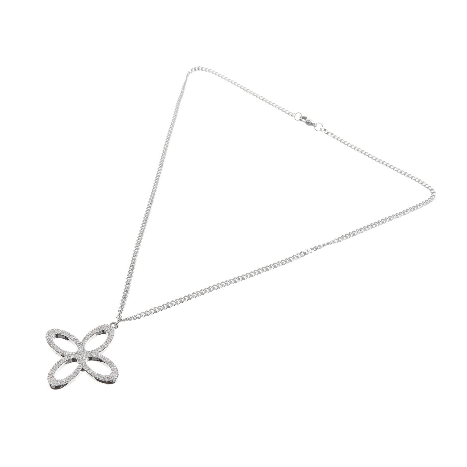 【SURGERY】surgery ice clover logo necklace