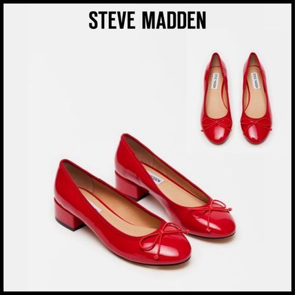 ★Steve Madden★ベスト商品★CHERISH RED★パンプス★セール！ CHERISH Red Patent Low Block Heel Pumps | Women's Designer