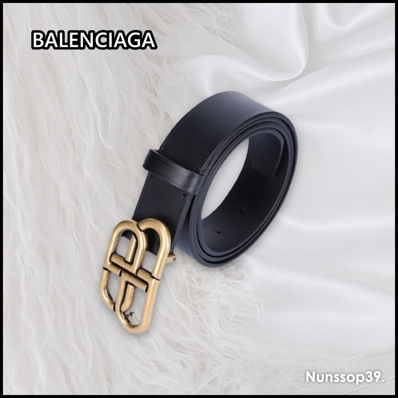 《BALENCIAGA》 BB ラージ ベルト