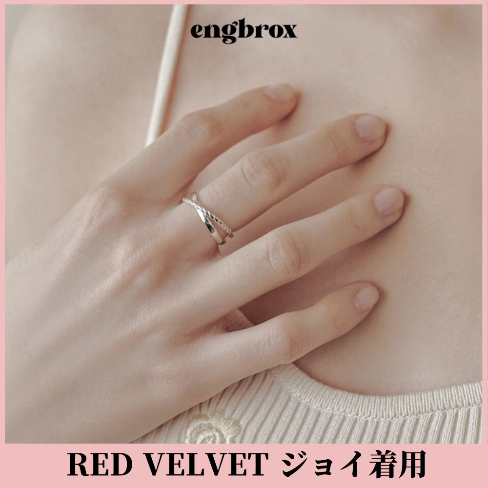 レドベル ジョイ着用 [ENGBROX] VERA CROSS RING 指輪 シルバー