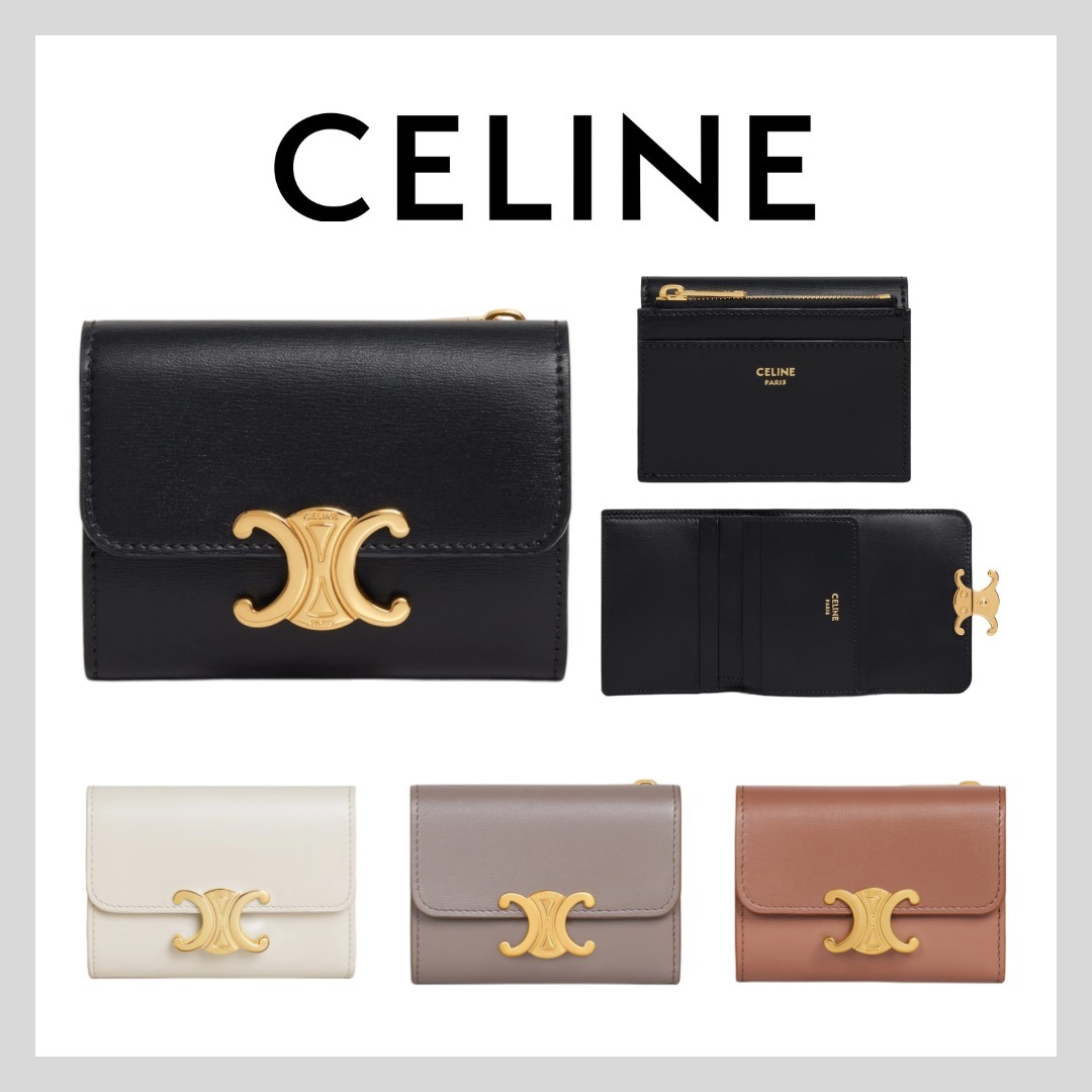 直営店直送★CELINE コイン入れ付きコンパクトウォレット