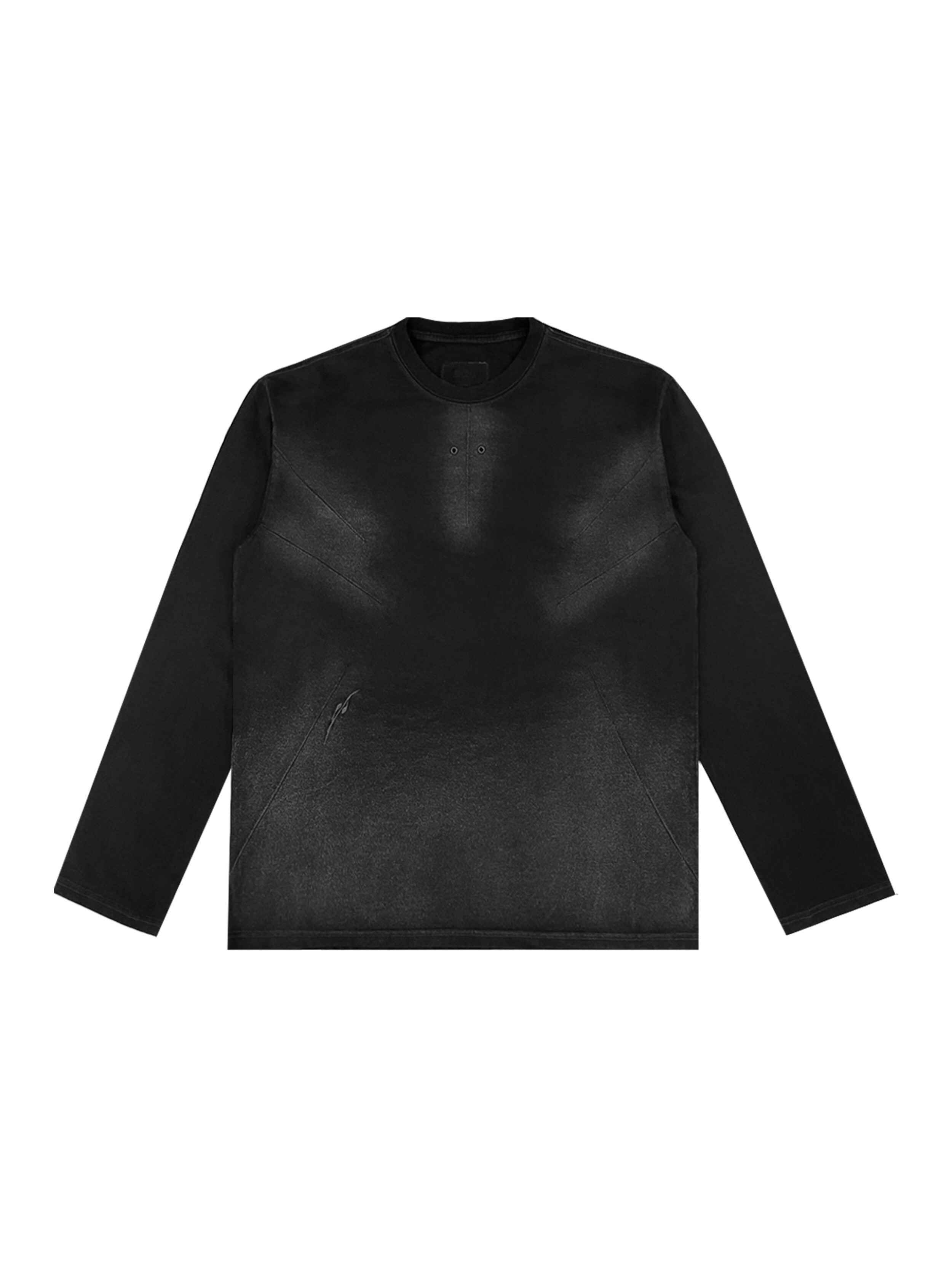 【BLUER】RAIN DESTROYED GRADATION BLEACHED LONG SLEEVE