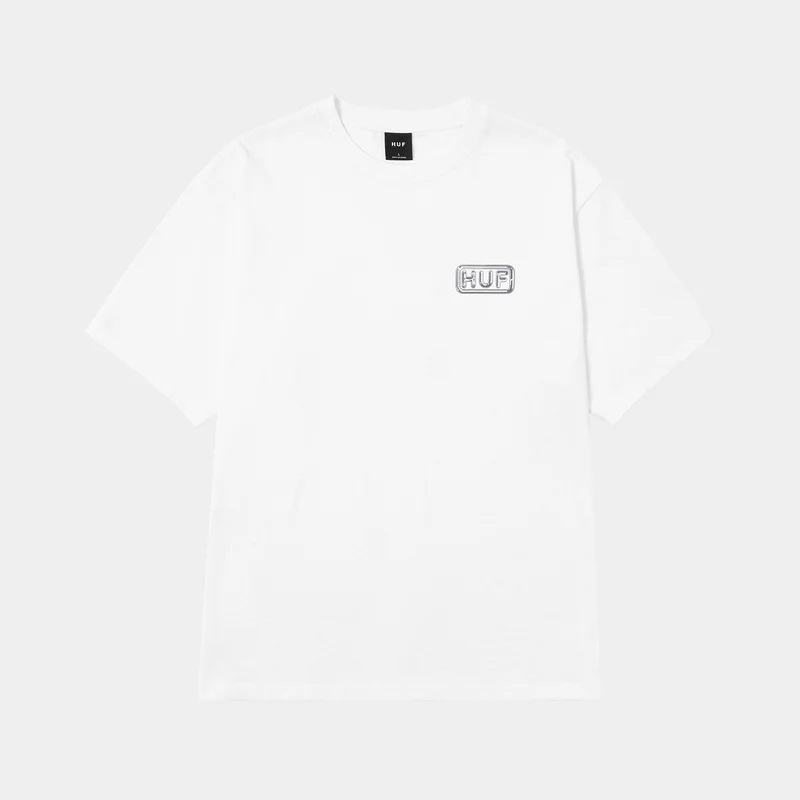 早い者勝ち 大人気 HUF MASH UP TEE グラフィックがカッコイイ