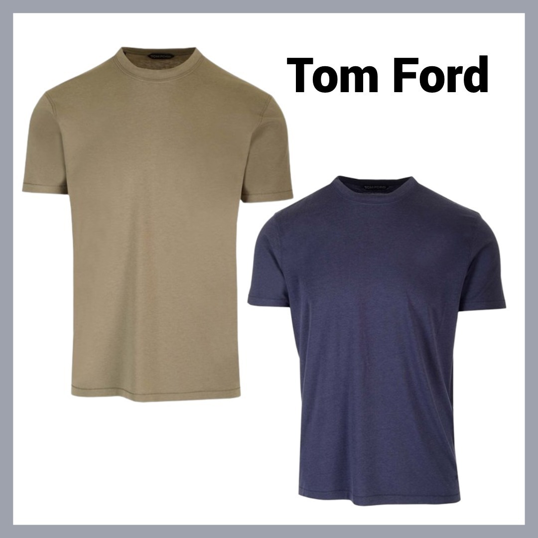 【Tom Ford】クルーネック Tシャツ（2色）