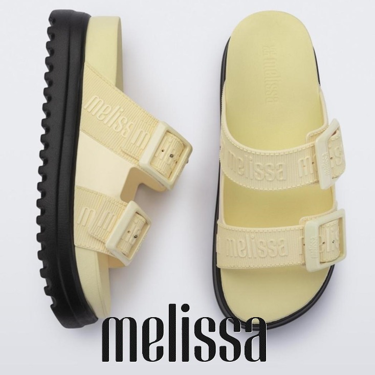 Melissa追跡付送料込 厚底プラットフォームコンフォートサンダル
