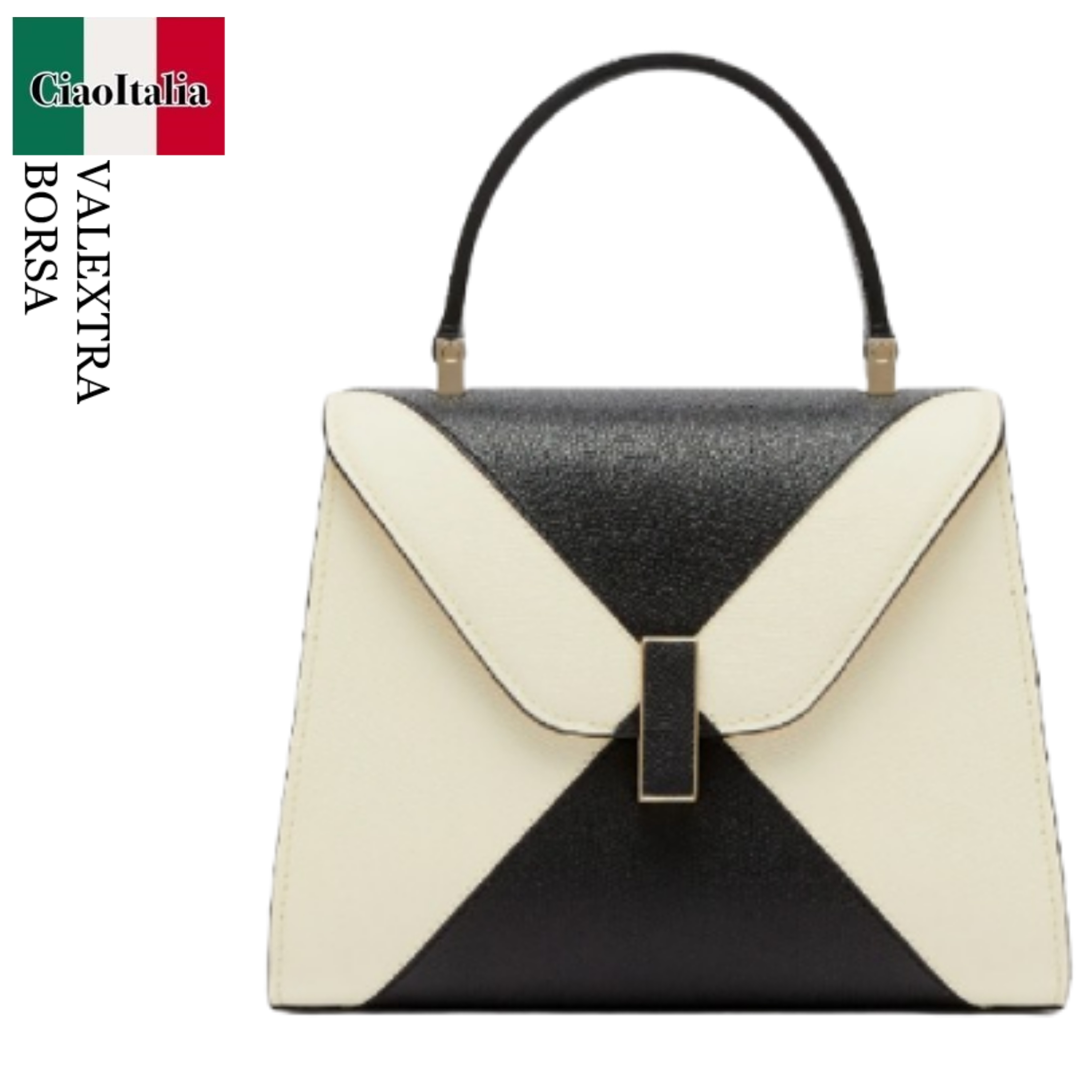 ハンドバッグ Valextra Borsa Iside Mini In Pelle