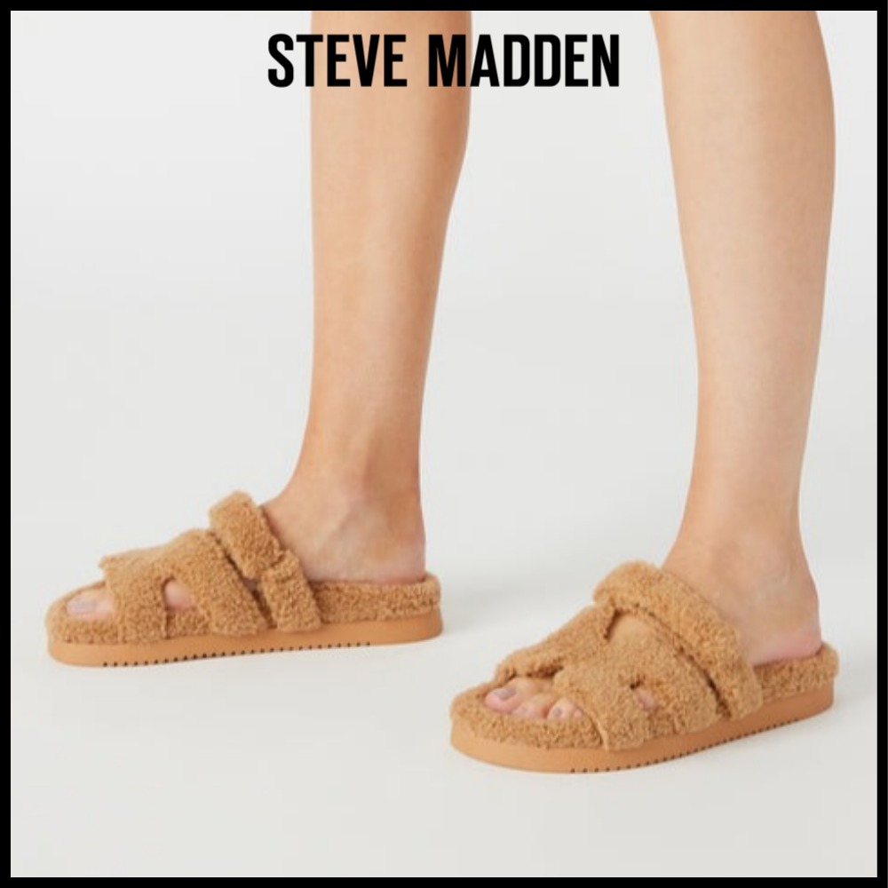★Steve Madden★ベスト商品★MAYVEN CAMEL FABRIC★サンダル