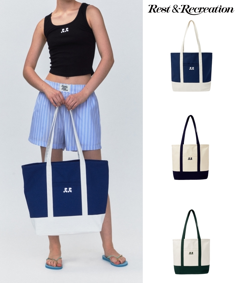 [REST & RECREATION] バッグ RR CANVAS SHOULDER BAG (3color)