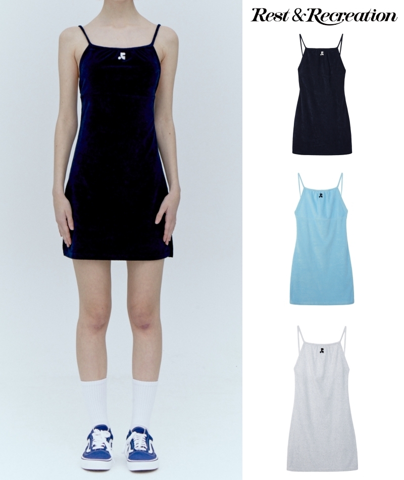 [REST & RECREATION] ワンピース TERRY MINI DRESS (3color)
