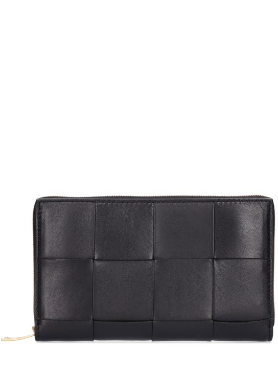 贈り物 BOTTEGA VENETA ボッテガ カセット ジップアラウンド ウォレット 小物