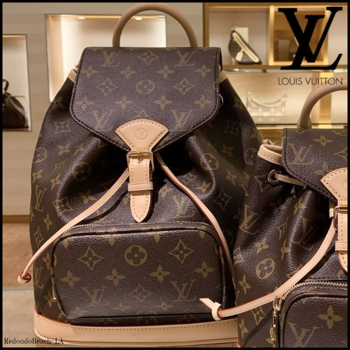 さりげなく華を添える★LOUIS VUITTON★Montsourisバックパック