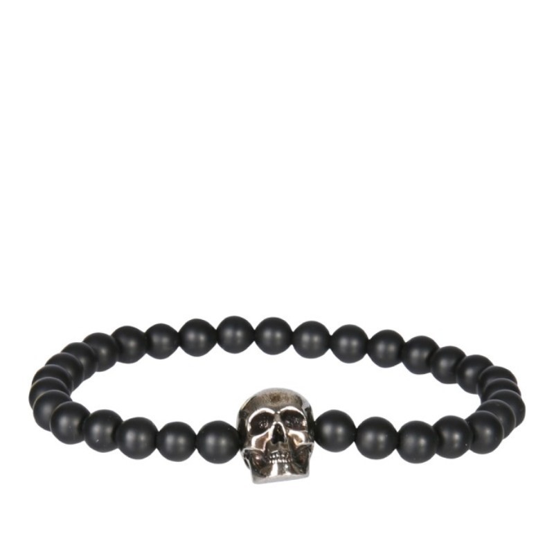 ブレスレット alexander mcqueen FW24 SKULL BRACELET (706979 1AAIX1010)