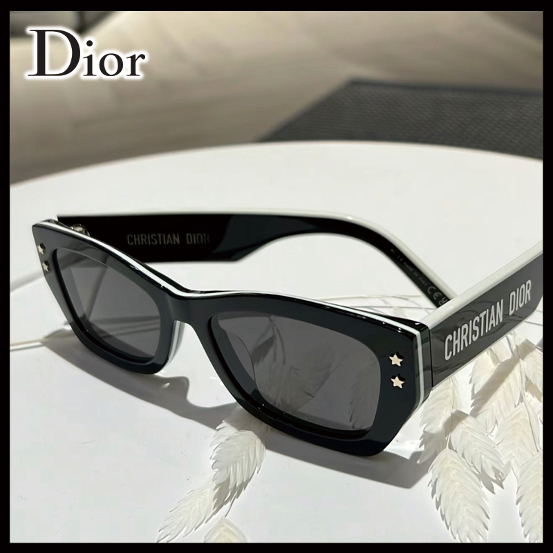 国内発送【モダンなスクエアシェイプ】Dior Pacific サングラス
