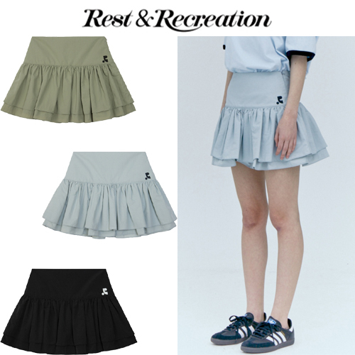 ★韓国人気★Rest & Recreation★RUFFLE MINI SKIRT