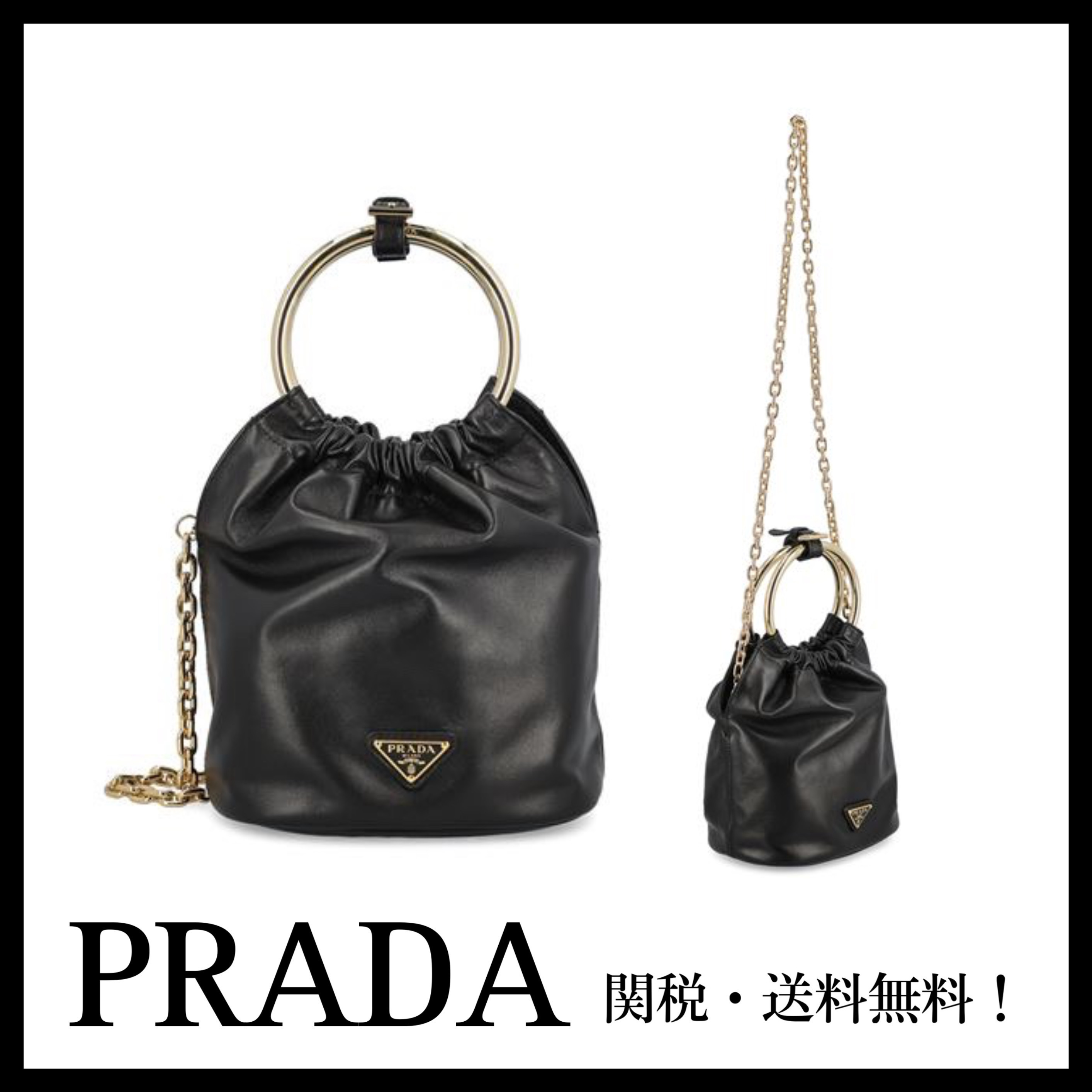 ＊PRADA＊ ナッパレザーミニバッグ