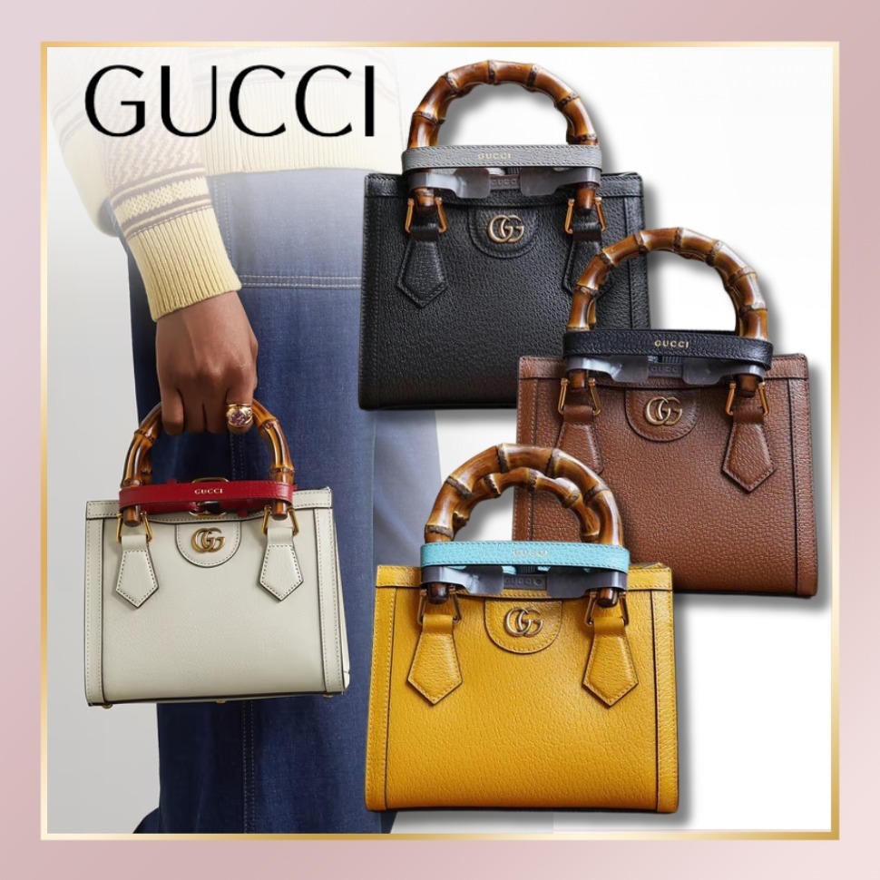 【GUCCI】グッチ ダイアナ ミニ トートバッグ