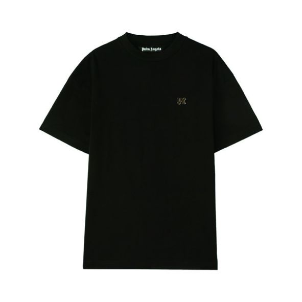 パームエンジェルス ゴールドモノグラムターゲティングTシャツ