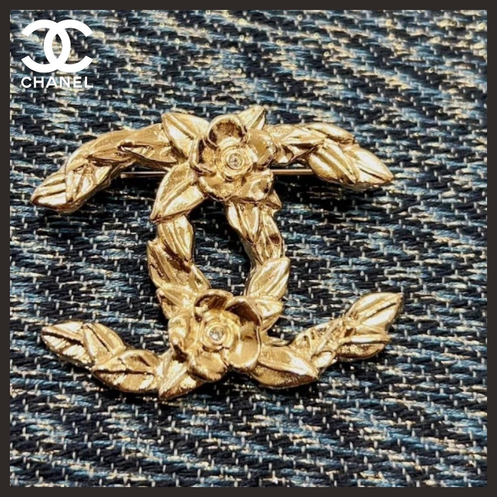 エレガントな一日を！【CHANEL】 シャネル ブローチ エレガント【CHANEL】華やかなシャネルブローチ ギフトにも