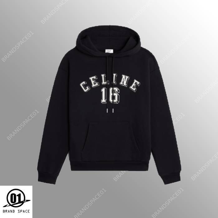 【CELINE】CELINE 16 ルーズ フーディー コットンフリース CELINE ルーズ フーディー / コットンフリース ユニセックス