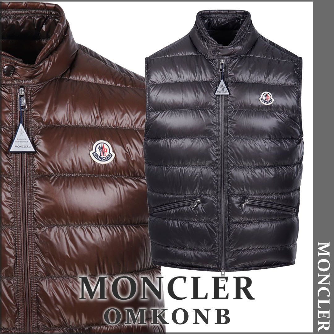 【国内発送・関税込】MONCLER ハイネックキルティングベスト 国内発送・関税込】MONCLER ハイネックキルティングベスト