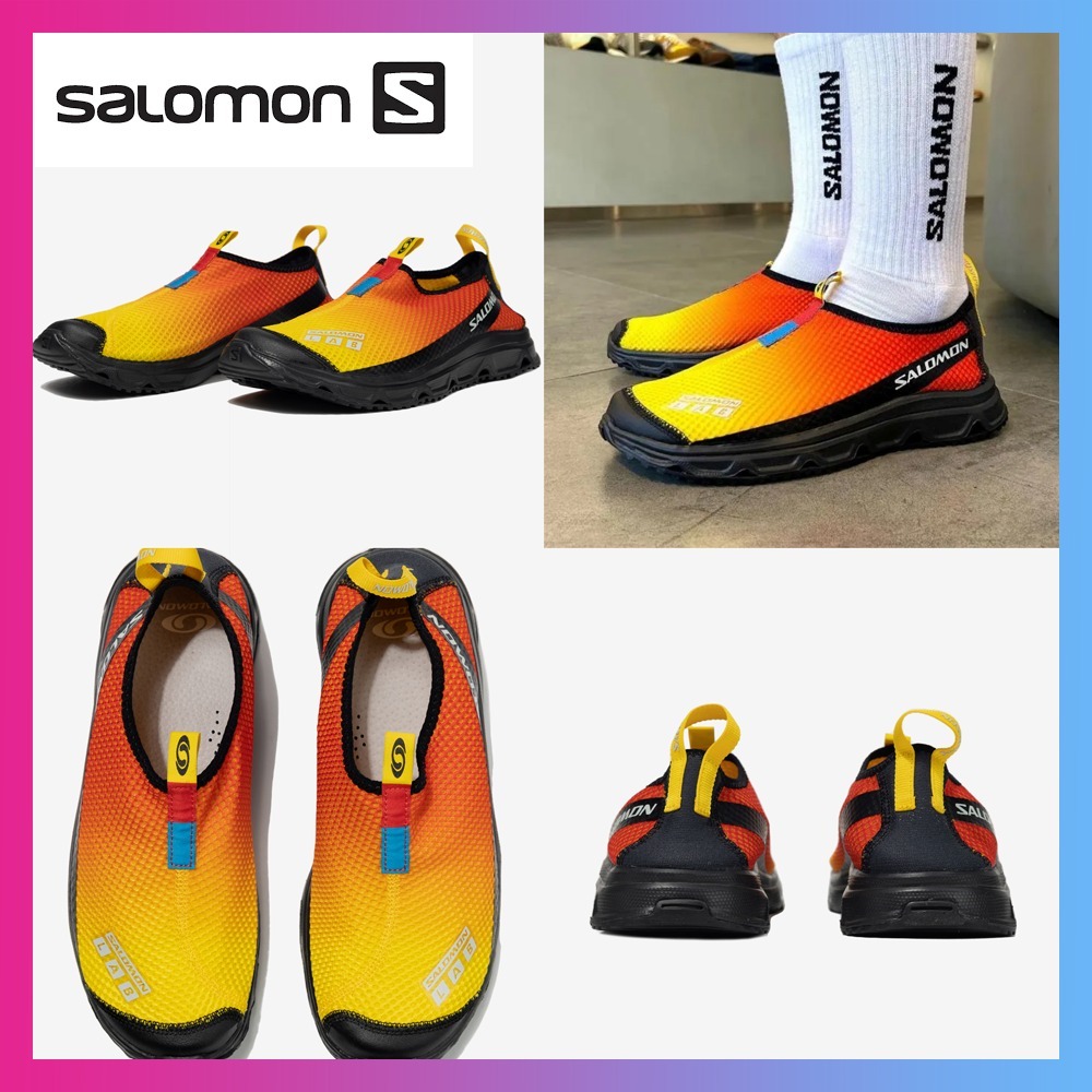 SALOMON ADVANCED RX MOC 3.0 BLACK/LEMON/HIGH RISK RED/追跡可